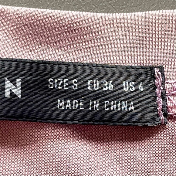 SHEIN Mauve V-Neck Tunic Top Size: Small - Picture 9 of 12